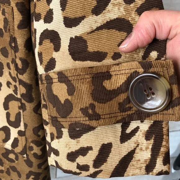 Leopard Print Spring Jacket - Picture 9 of 12